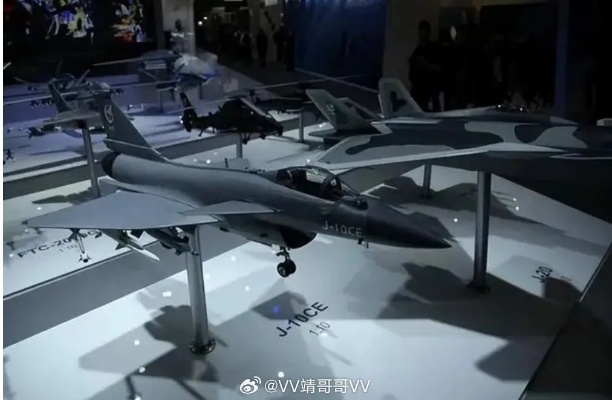 歼10CE模型惊艳亮相兰卡威海空展，成为热门打卡点